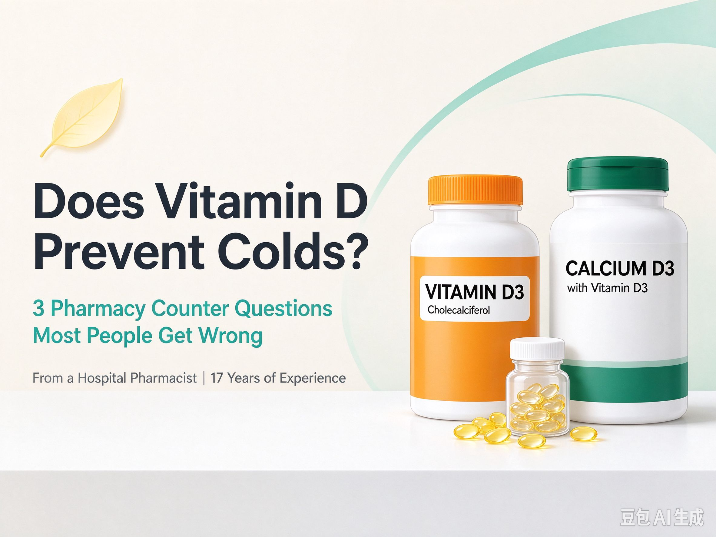 Does Vitamin D Prevent Colds? A Pharmacist’s Honest Answer