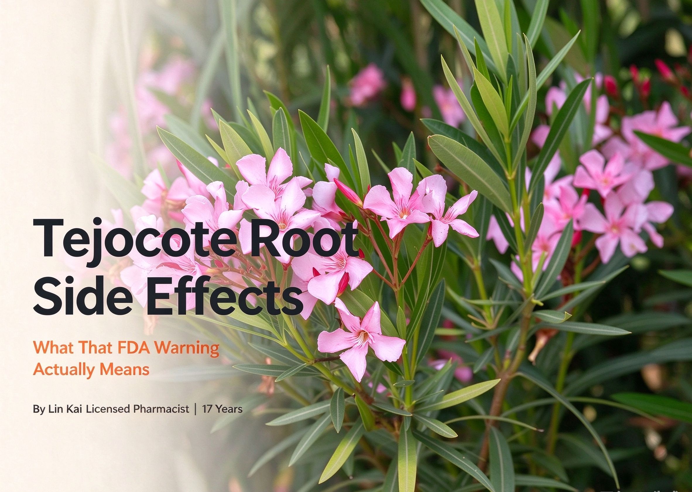 Tejocote Root Side Effects: What the FDA Warning Means