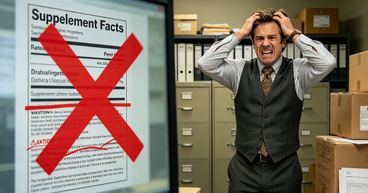 FDA Supplement Label Requirements: 5 Mistakes Brands Make