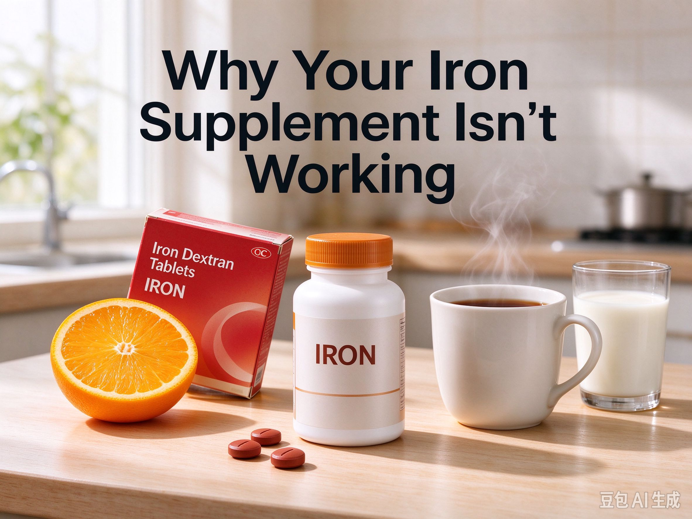Why Your Iron Supplement Isn’t Working